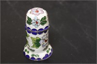 A Cloisonne Toothpick Holder