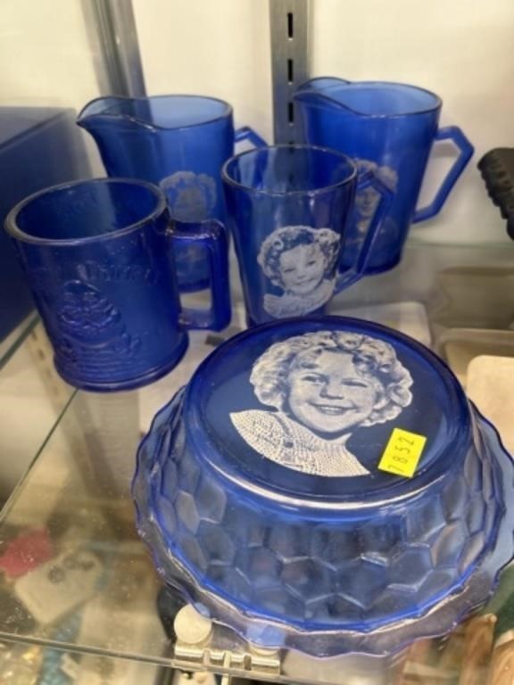 Shirley Temple Glassware
