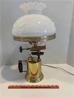 Brass blow torch lamp