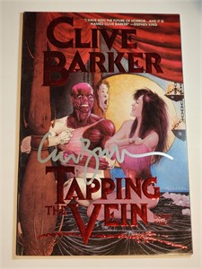 ECLIPSE COMICS TAPPING VEIN #2 RARE CLIVE BARKER