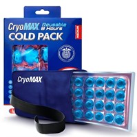 CryoMAX Cold Pack, Reusable, Latex Free, 8 Hour Co