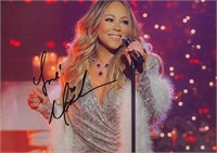 Autograph COA Mariah Carey Photo