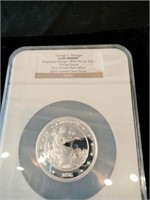 George T Morgan 5 ounce pure silver