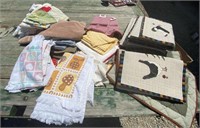 Lot of Kitchen Towels, Place Mats