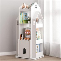 Castle Kids Bookshelf Toy Storage  L-17'17'41'