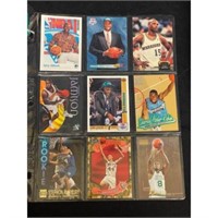 1990's Basketball (18 Diff) Rookie Cards - Mint
