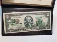 OF) UNC 2003 Michigan $2 note
