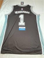 Victor Wembanyama Signed Authentic NBA Jersey +COA