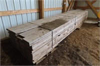 (48) 2" x 10" x 16' Rough Cut Pine Boards