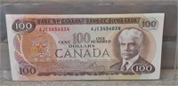 1975 One Hundred Dollar Bill VG