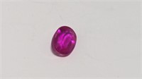 6.52ct Natural Pink Sapphire Oval Mixed Cut