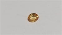 2.77ct Natural Yellow Sapphire Oval Mixed Cut