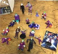 Group of smaller Joker figures
