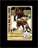 1972 Topps #131 Yvan Cournoyer EX to EX-MT+