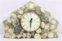 Mid-Century Novelty "Vomit" Resin Clock