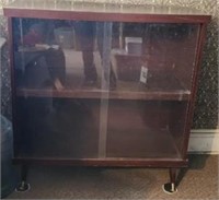 37.5 x 35.5 x 15 Display Case With Glass Front