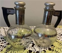 Set of Two (2) MCM Personal Coffee Carafe