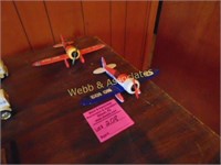 #102 and #103 US Mail toy airplanes