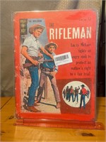 New The Rifleman metal sign