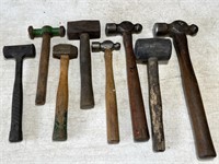 Hammers.   Assorted sizes