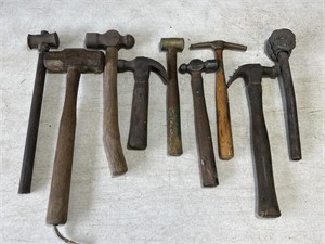 Hammers. Assorted sizes.