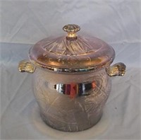 Silver plated ice bucket