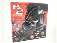 K2 Pro professional gaming headset (new opened