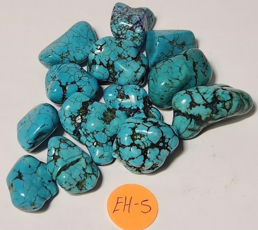 S1 - LOT OF TURQUOISE STONES (EH5)