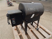 Electric smoker grill