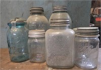 Estate lot of vintage jars