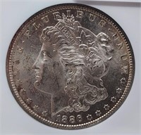 1886-S $1 NGC MS 63