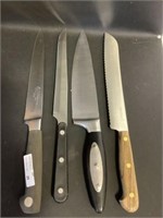 4 quality knifes Grohmann, Henckels, excalibur