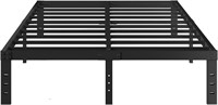 King Metal Platform Bed Frame
