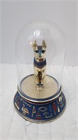 Franklin Mint The Sacred Bat Cat Bell Dome