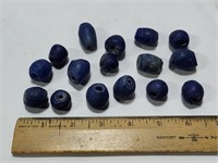 Blue African Beads