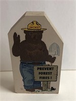 Smokey Bear Wooden Plaque