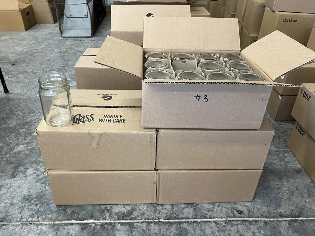 60 Mason Pint Canning Jars NIB #3