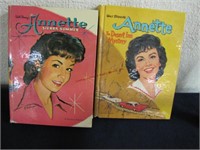 2 Walt Disney Annette books Co. MCMLXI