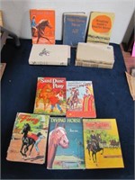 12 Vintage western kids books: