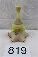 Fenton Handpainted Ruffled Bell