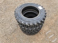 5.70-12 Skid Steer Tires (Qty 4)