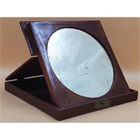 Early Chinese Folding Portable Mirror