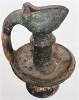 Crusades 11th-14th Century AD Islamic Oil Lamp 6"