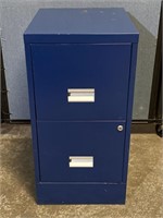 2 Drawer Metal File Cabinet 15"x18"x29"