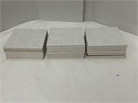 28 Tiles - measures 6inch by 6inch