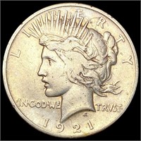 1921 Silver Peace Dollar LIGHTLY CIRCULATED