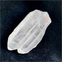 Double-Pointed Clear Quartz Crystal Point