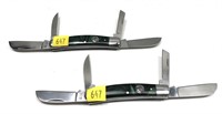 Lot, 2 Beaver Creek 4-balde folding knives