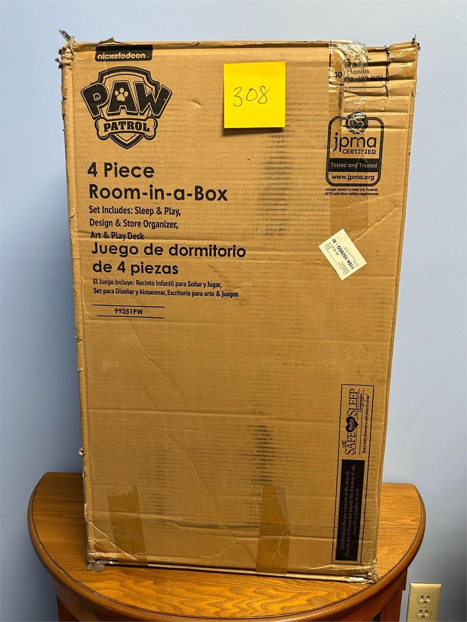 PAW-Patrol 4piece Room in a Box