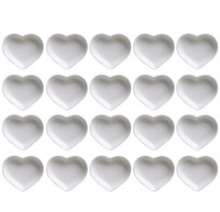 Heart-shaped Multipurpose Ceramic Sauce Dish